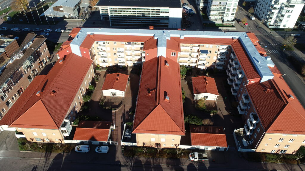 Takmålning brf Göteborg